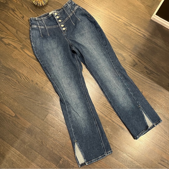 Free People CRVY Nix Corset Jeans Size 29 - Picture 2 of 7